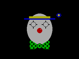 Clown missing parts